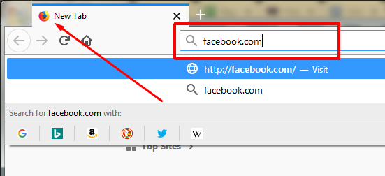 Www facebook com login google search