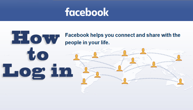 how to log in facebook