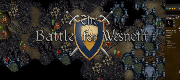 the battle of wesnorth linux video game