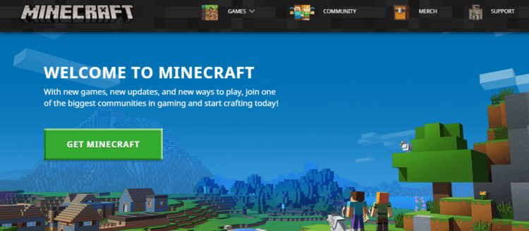 minecraft linux video game