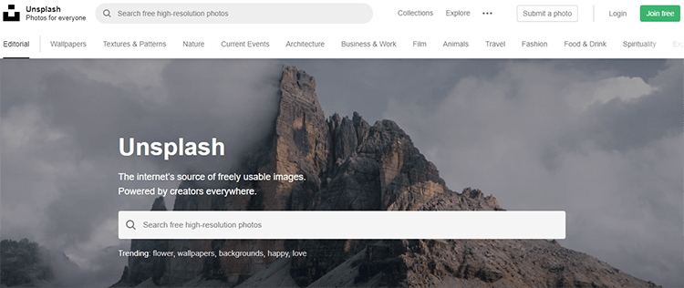 Unsplash