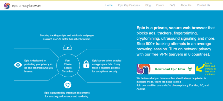 epic browser