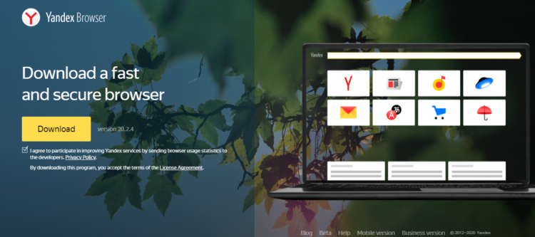 yandex browser