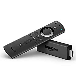 Fire TV Stick streaming media player with Alexa built in