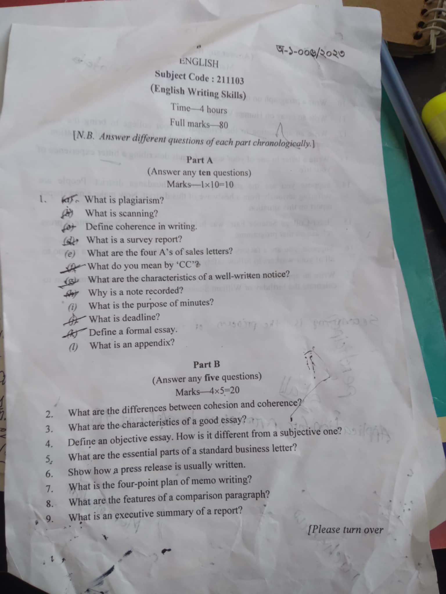 writing skill 2023 1