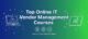 Top Online IT Vendor Management Courses